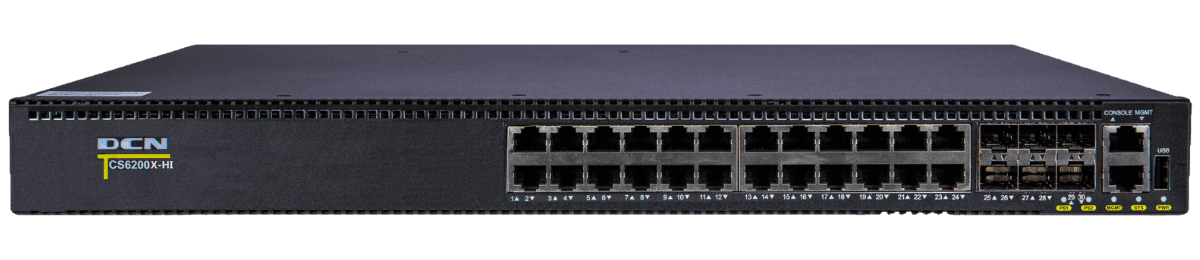 CS6200X-24T6X-HI vista frontal