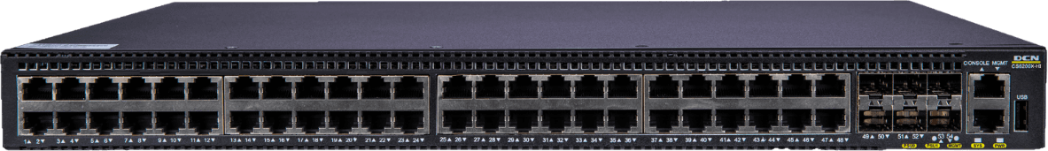 CS6200X-48T6X-HI vista frontal
