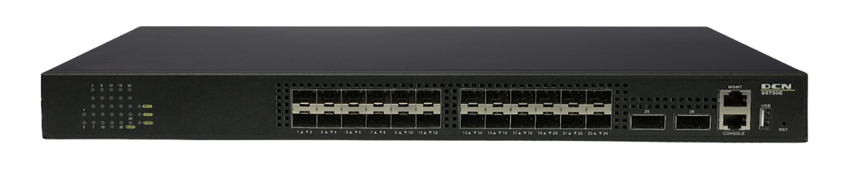 S5750E Layer 3 Fibra Óptica DCN